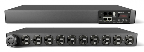 Vertiv Geist MN03E1R0-10D203-2ST5A0H10-S power distribution unit (PDU) 10 AC outlet(s) 0U Black