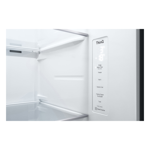 LG InstaView GSGV80PYLL American-Style Smart Fridge Freezer - Prime Silver, Silver/Grey - image 8