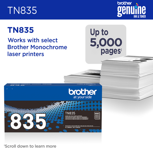 Brother TN-835 toner cartridge 1 pc(s) Original Black – image 2