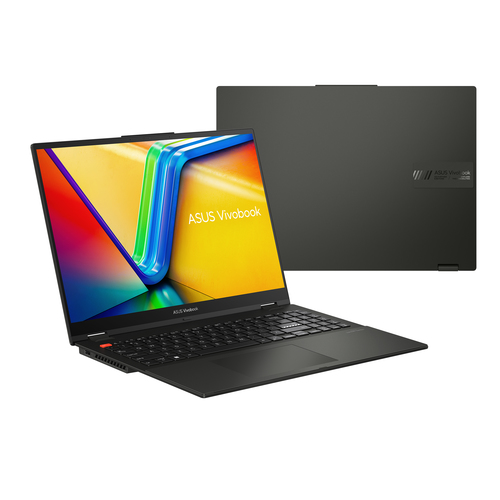 ASUS Vivobook S16 Flip TP3604VA-MC138W Intel® Core™ i9 i9-13900H Гибрид (2-в-1) 40,6 cm (16") Сенсорный экран WUXGA 16 GB DDR4-SDRAM 1 TB Твердотельный накопитель (SSD) Wi-Fi 6E (802.11ax) Windows 11 Home Черный