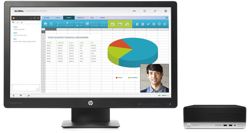 HP 400 G5 + ProDisplay P240va – image 1