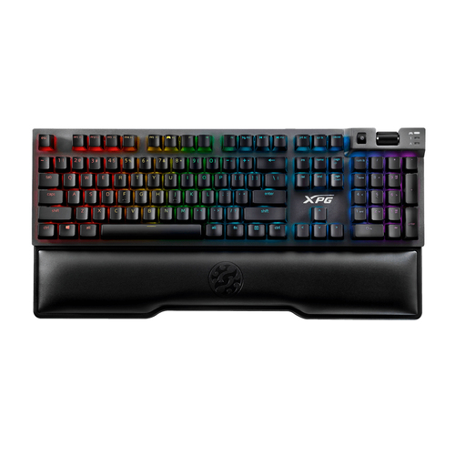 XPG SUMMONER клавиатура Игровой USB QWERTY Испанский Черный, Серый