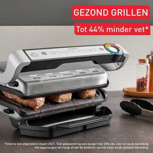 Tefal OptiGrill+ GC717D Rvs – Photo 10 sur 10