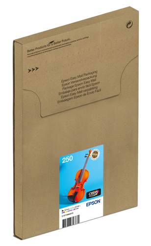 Epson Multipack 6-colours 250 Violin Claria Photo HD EasyMail Ink – image 1