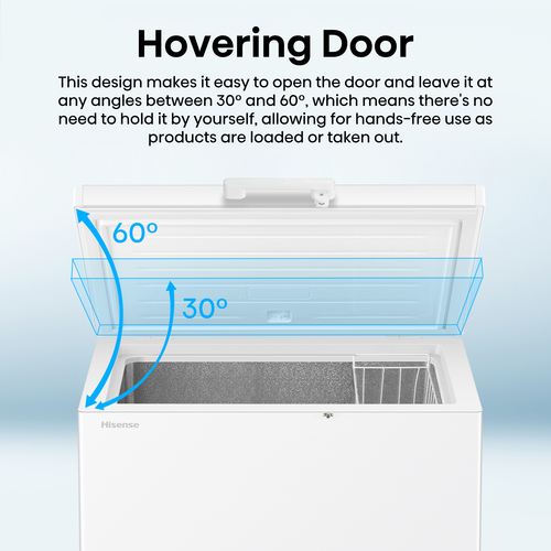 Hisense FC200N1AWE1 Chest Freezer - White - E Rated – image 8
