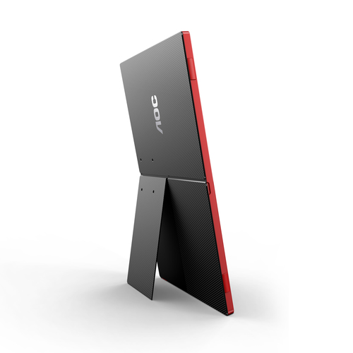 AOC 16G3 portable TV/monitor Portable monitor Black, Red – image 9