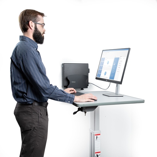 StarTech.com PC Wall Mount Bracket, For Desktop Computers Up To 40lb, Toolless Width Adjustment 1.9-7.8in (50-200mm), Heavy-Duty Steel, CPU Tower/Case Shelf/Holder, Includes Mounting Hardware and Spacers (2NS-CPU-WALL-MOUNT) Skrivebord til væg/monitormont – billede 8