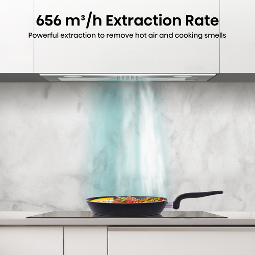 Hisense CH6BI12BXUK 60 cm Canopy Cooker Hood - Stainless Steel - image 8