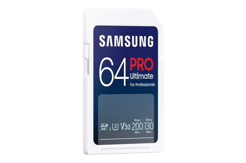 Samsung PRO Ultimate 64 GB SDXC UHS-I Klasse 3, afbeelding 2