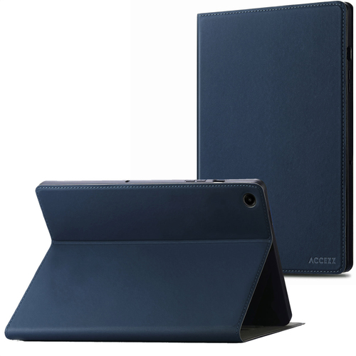 Accezz Classic Tablet Case Samsung Galaxy Tab A9 Plus Tablethoesje Blauw