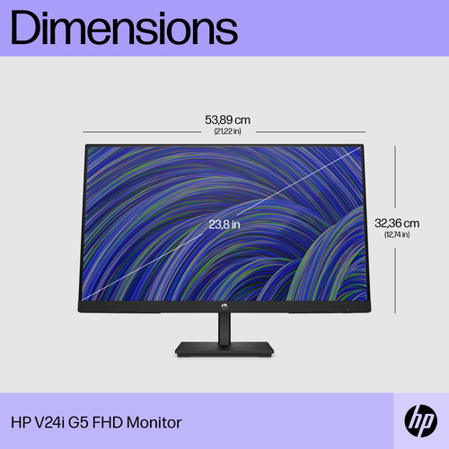 HP V24i G5 FHD Monitor – image 6