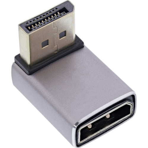 InLine 17291F Kabeladapter DisplayPort Grau, Schwarz