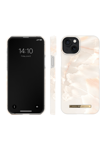 iDeal of Sweden Printed Case MagSafe iPhone 15 Plus Rose Pearl Marble – image 3