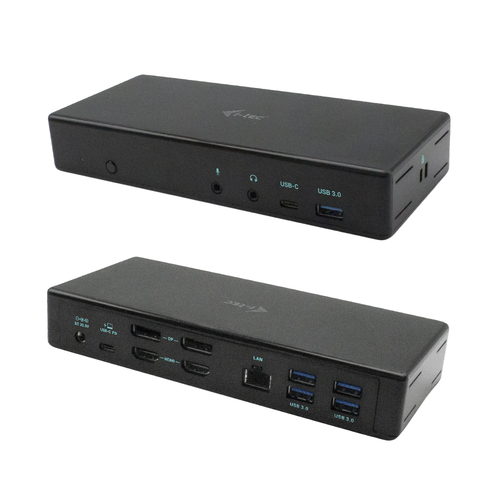 i-tec USB-C Quattro Display Docking Station with Power Delivery
