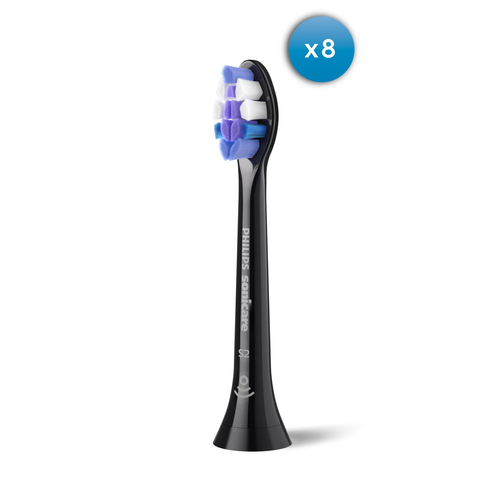 Philips Sonicare S2 Sensitive HX6058 Ekstra tandbørstehoved 8 Sort