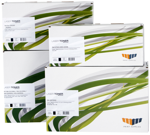 MM Yellow Laser Toner - Samsung CLP-510D5Y - For Samsung CLP 51x