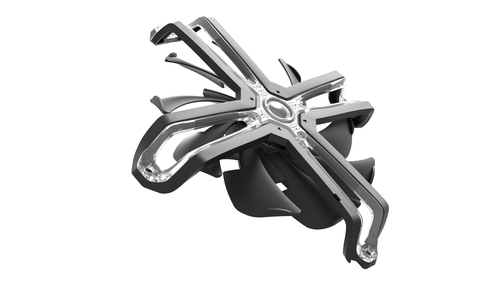 Zalman ZM-SF120 computer cooling system Computer case Fan – image 3