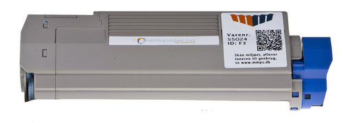 MM Cyan Laser Toner - OKI 43865723 - For OKI C 5850 / 5950 / MC 560 – image 2