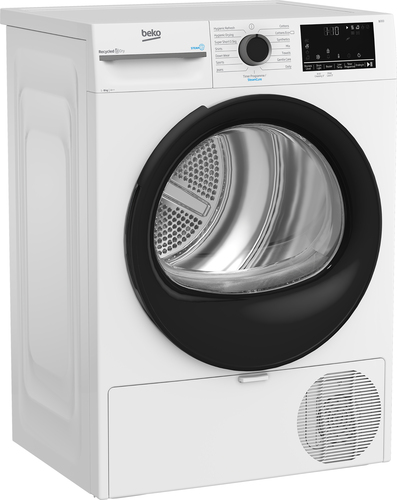 Beko SteamCure BM3T3833W 8Kg Heat Pump Tumble Dryer - White - A++ Rated, White - image 2