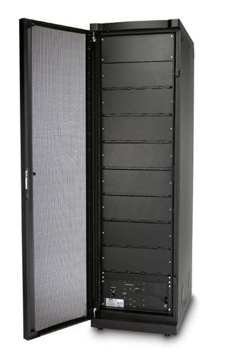 APC SYCF8BFS rack cabinet Black