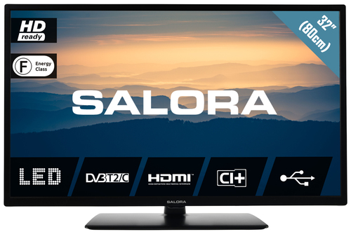 Salora 32HL310 телевизор 81,3 cm (32") HD Черный 200 cd/m²
