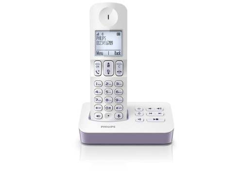 Philips D4051WL/FR telephone DECT telephone Caller ID White – image 2