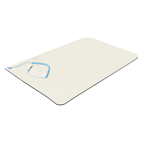 StarTech.com 23x47in Anti Static Mat, ESD Mat for Electronics Repair, Anti Static Desk Mat w/Detachable Grounding Wire, ANSI/ESD S 4.1 Compliant, Flexible Thermoplastic Work Mat/Pad - Suitable for Tables (LG-ANTI-STATIC-MAT) Antistatisk underlag – billede 3