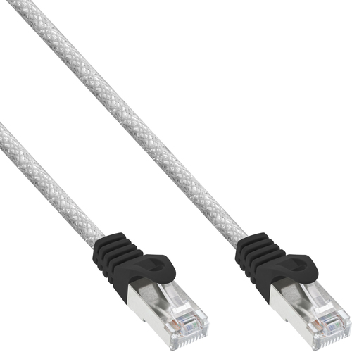Product image: InLine Patch Cable SF/UTP Cat.5e transparent 1.5m