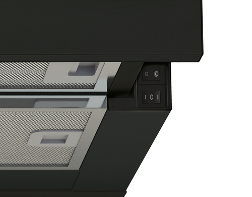 Candy CBT60RBG Semi built-in (pull out) Black 396.2 m³/h – image 4