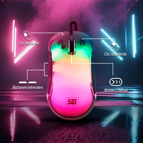 Mouse Gaming VORAGO MO-505