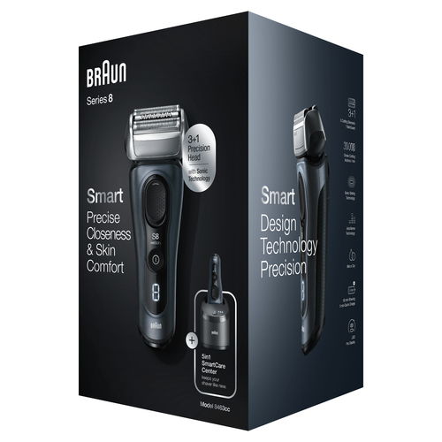 Braun Series 8 81761498 men's shaver Foil shaver Trimmer Grey – image 7