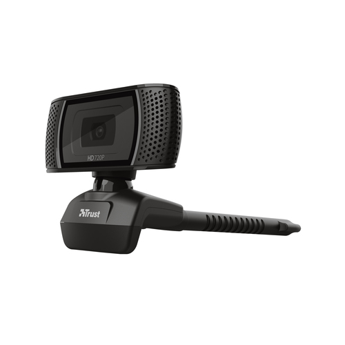 Trust Trino HD Video Webcam Webcam Zwart, afbeelding 2