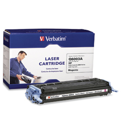 Verbatim HP Q6003A Replacement Laser Cartridge Magenta