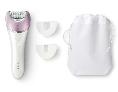 Philips Satinelle Advanced BRE615/00 epilator 32 tweezers Pink, White – image 3