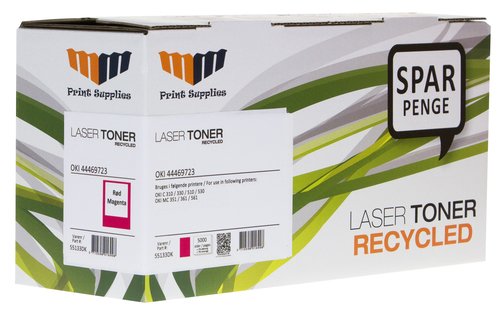 MM Magenta Laser Toner - OKI 44469723 - For OKI C 3x0 / 5x0 / MC 351 / 361 / 561 – image 3