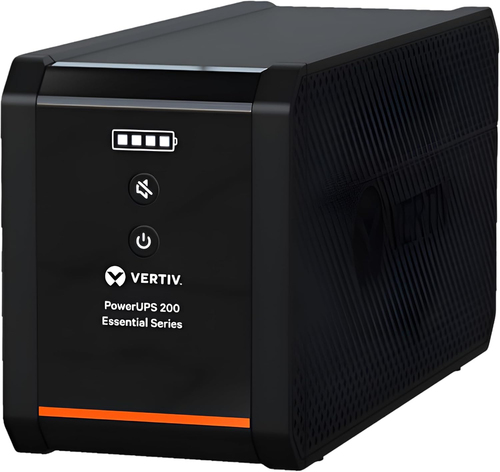 VERTIV POWERUPS 200 ESSENTIAL, 600VA/360W, 120V LINE INTERACTIVE DESKTOP UPS