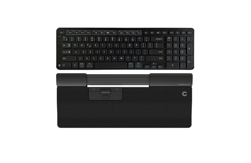 Contour Design SliderMouse Pro Regular Vegan Leather + Balance Keyboard BK