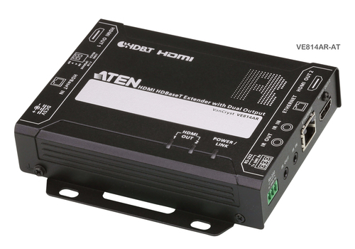 ATEN VE814AR-ATA-E AV extender AV receiver Black – image 1