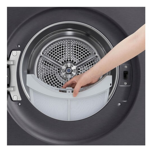 LG RT10X8B Warmtepompdroger Zwart, afbeelding 10