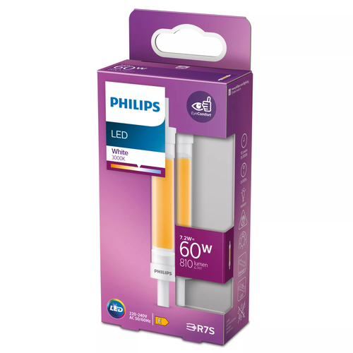 Philips 8719514303812 LED лампа Белый 3000 K 7,2 W R7s E