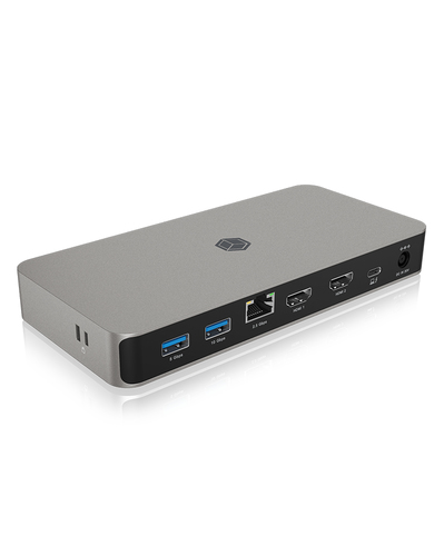 ICY BOX IB-DK2880-C41 Проводная USB4 Антрацит, Черный