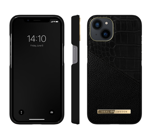 iDeal of Sweden Atelier Case iPhone 13 Nightfall Croco – image 3
