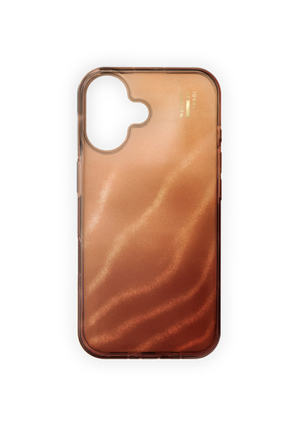 iDeal of Sweden Clear Case iPhone 16 Mocha Mousse