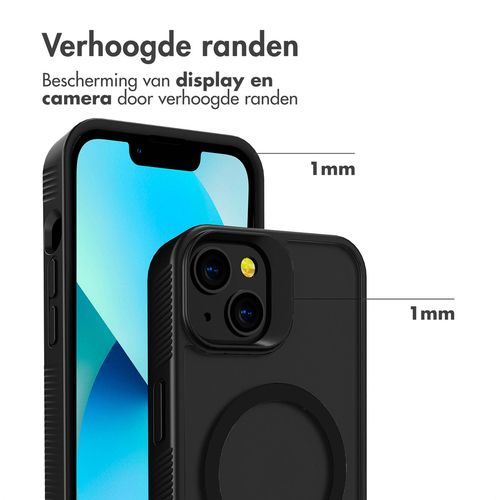 Accezz Rugged Frosted MagSafe Backcover iPhone 13, afbeelding 6