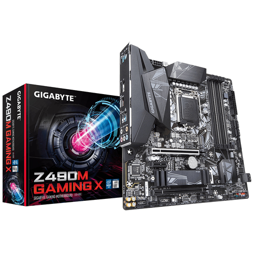 GIGABYTE Z490M GAMING X (rev. 1.0) Intel Z490 LGA 1200 (Socket H5) Микро ATX