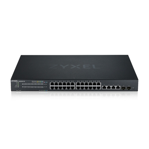 Zyxel XMG1930-30 Управляемый L3 2.5G Ethernet (100/1000/2500) Черный