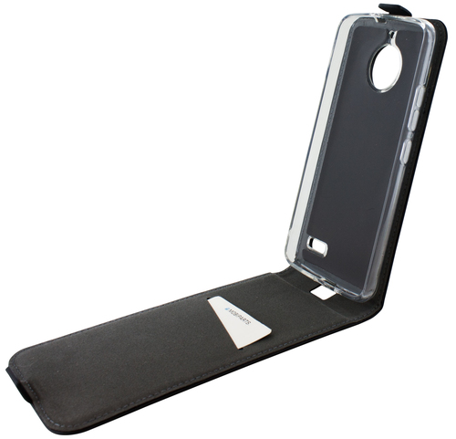 Mobiparts Premium Flip TPU Case Motorola Moto E4 Black – image 4