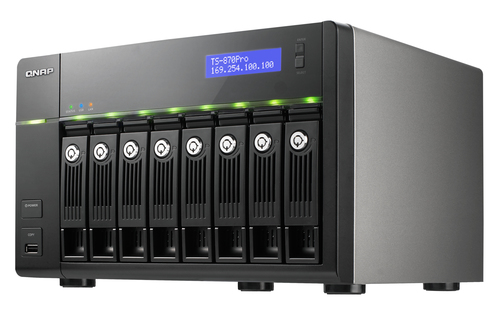 QNAP TS-870 PRO + 8X ST3000NC000 – image 5