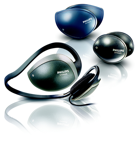 Philips SHS660 Neckband Headphones