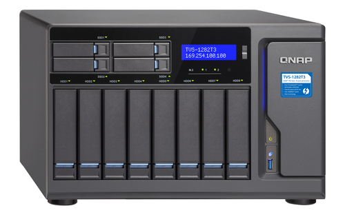 QNAP TVS-1282T3-I7-64G NAS Tower Intel® Core™ i7 i7-7700 – image 7